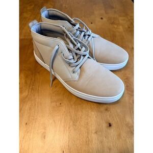 Timberland Davis Square Chukka Mens Tan Beige Leather ReBOTL Sneakers A1Y9P 11.5